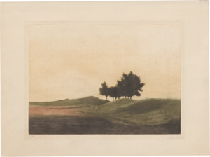 Lot 5321, Auction  128, Ilsted, Peter, Landschaft am Abend