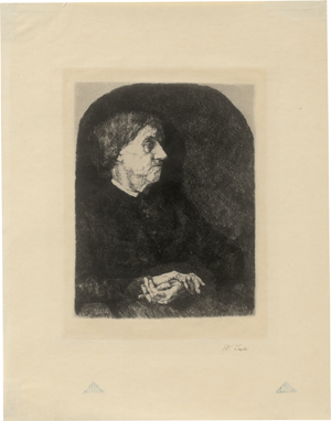 Lot 5329, Auction  128, Leibl, Wilhelm, Leibls Mutter