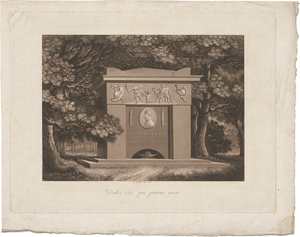 Lot 5332, Auction  128, Leopold, Franz Joseph, Grabmal für Prinz Louis Ferdinand von Preußen