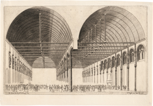 Lot 5336, Auction  128, Meryon, Charles, La Salle des Pas-Perdus a l'ancien Palais de Justice