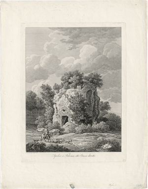 Lot 5348, Auction  128, Reinhart, Johann Christian, Sepolcro a Falerium