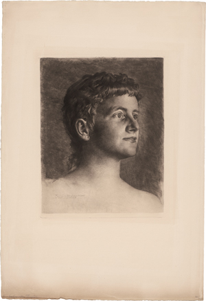 Lot 5350, Auction  128, Stauffer-Bern, Karl, Sophie Stauffer, die Schwester des Künstlers
