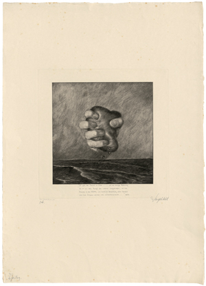 Lot 5387, Auction  128, Uhl, Joseph, Epilog, "So geht der Mensch zu Ende..."