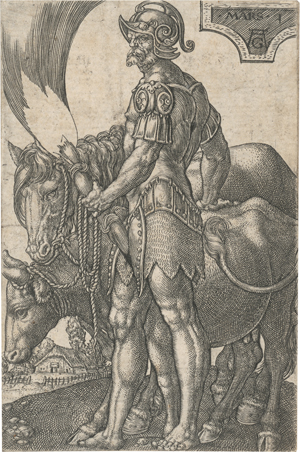 Lot 5397, Auction  128, Aldegrever, Heinrich, Mars