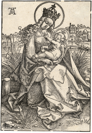 Lot 5400, Auction  128, Baldung, Hans, Die Jungfrau mit dem Kind auf der Rasenbank