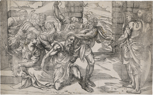 Lot 5416, Auction  128, Boldrini, Niccolò, Samson und Delilah (Samsons Gefangennahme)