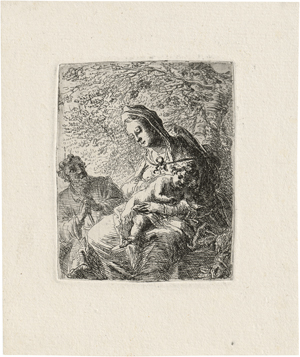 Lot 5423, Auction  128, Brinckmann, Philipp Hieronymus, Die Hl. Familie