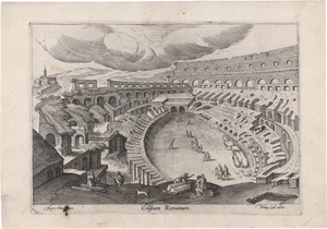 Lot 5445, Auction  128, Cleve III, Hendrik van - nach, Ansichten von römischen Ruinen