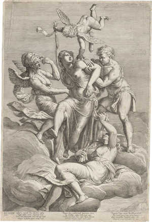 Lot 5448, Auction  128, Cort, Cornelis - zugeschrieben, Die Versuchung der Tugend
