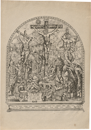 Lot 5452, Auction  128, Deutsch, 1520. Auf dem Kalvarienberg