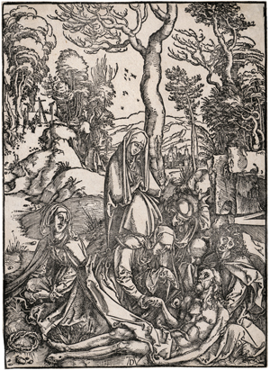 Lot 5456, Auction  128, Dürer, Albrecht, Die Beweinung Christi