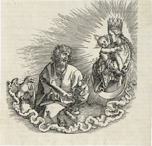 Lot 5461, Auction  128, Dürer, Albrecht, Die Jungfrau erscheint Johannes