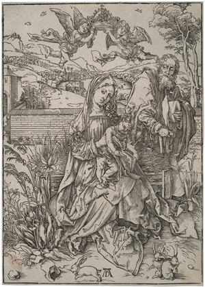 Lot 5466, Auction  128, Dürer, Albrecht, Die Hl. Familie mit den Hasen
