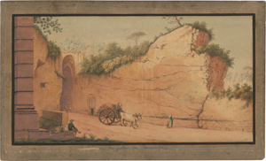 Lot 5469, Auction  128, Fabris, Pietro, Eingang zur Grotta di Pozzuoli