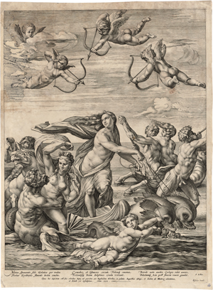 Lot 5482, Auction  128, Goltzius, Hendrick, Der Triumph der Galatea