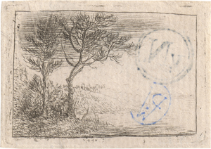 Lot 5531, Auction  128, Laer, Pieter de, Die Landschaft mit zwei Bäumen