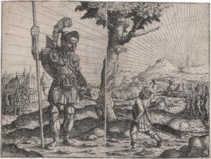 Lot 5534, Auction  128, Lautensack, Hanns Sebald, David und Goliath