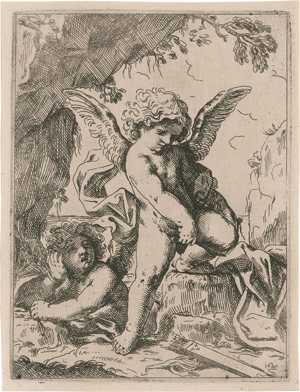 Lot 5545, Auction  128, Loli, Lorenzo, Amor zerbricht seinen Bogen