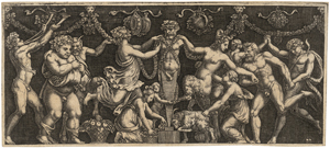Lot 5557, Auction  128, Meister B mit dem Würfel, Das Opfer an Priapus