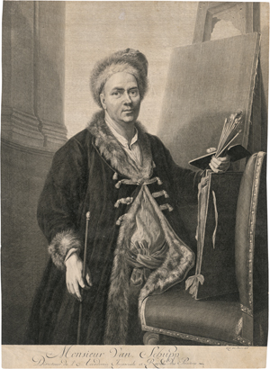 Lot 5565, Auction  128, Müller, Gustav Adolph, Selbstbildnis des Malers Jacob van Schuppen