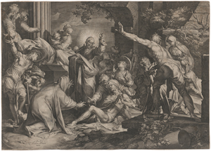 Lot 5566, Auction  128, Muller, Jan Harmensz., Die Auferweckung des Lazarus