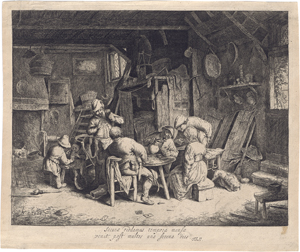 Lot 5572, Auction  128, Ostade, Adriaen van, Das Frühstück
