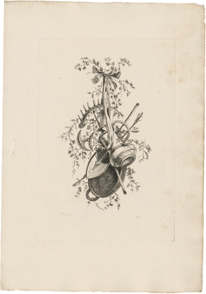 Lot 5580, Auction  128, Pillement, Jean-Baptiste - nach, Recueil des Trophés Chinoises