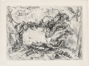 Lot 5586, Auction  128, Piranesi, Giovanni Battista, Die monumentale Platte