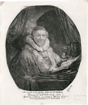 Lot 5608, Auction  128, Rembrandt Harmensz. van Rijn, Bildnis des Jan Uijtenbogaert