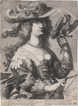 Lot 5622, Auction  128, Savery, Salomon, Bildnis einer Dame als Diana