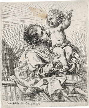 Lot 5626, Auction  128, Schut, Cornelis, Die Jungfrau mit dem Kind
