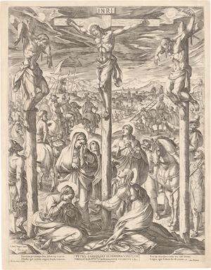 Lot 5631, Auction  128, Tempesta, Antonio, Die Kreuzigung