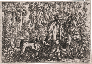 Lot 5639, Auction  128, Umbach, Jonas, Zwei Jäger auf dem Heimweg