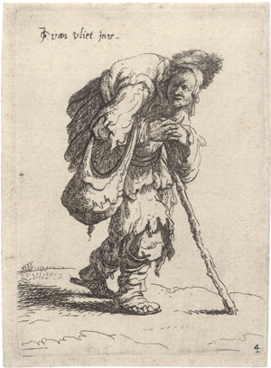 Los 5648 - Vliet, Jan Gillisz. van - Der buckelige Bauer - 1 - thumb