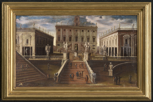 Los 6035 - Vetturali, Gaetano - Werkstatt - Blick auf die Piazza del Campidoglio mit der Cordonata in Rom - 1 - thumb