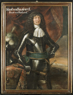 Los 6040 - Deutsch - um 1700. Bildnis Boguslaw Fürst von Radziwill, litauischer Magnat und Statthalter des Herzogtums Preußen - 1 - thumb