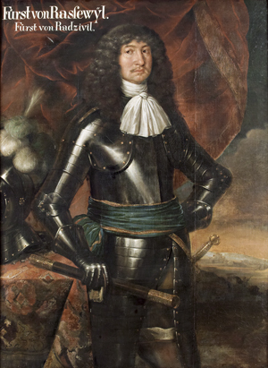Lot 6040, Auction  128, Deutsch, um 1700. Bildnis Boguslaw Fürst von Radziwill, litauischer Magnat und Statthalter des Herzogtums Preußen
