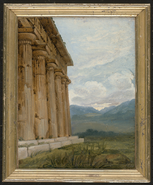 Los 6070 - Catel, Franz Ludwig - Tempel von Paestum mit Blick auf die Landschaft Kampaniens - 1 - thumb