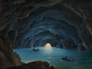 Lot 6073, Auction  128, Deutsch, 1854. Die Blaue Grotte (Grotta Azzurra) auf Capri
