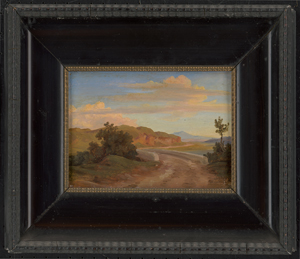 Los 6076 - Papperitz, Gustav Friedrich - Südliche Landschaft mit Brücke - 1 - thumb