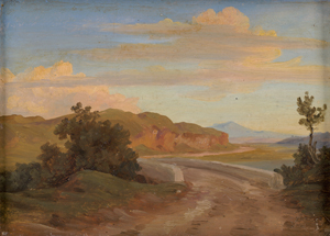 Lot 6076, Auction  128, Papperitz, Gustav Friedrich, Südliche Landschaft mit Brücke