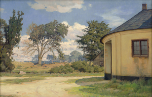 Lot 6085, Auction  128, Hansen, Jakob, Stallgebäude im Gestüt Frederiksborgs in Hillerød