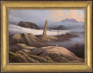 Los 6087 - Baade, Knud Andreassen - Norwegische Fjordlandschaft mit Bautasteinen - 1 - thumb