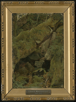 Los 6092 - Weichberger, Eduard - Bemooste Steine im Harz - 1 - thumb