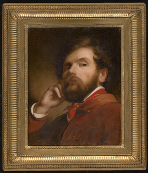Los 6105 - Amerling, Friedrich Ritter von - nach - Selbstporträt mit aufgestütztem Arm - 1 - thumb