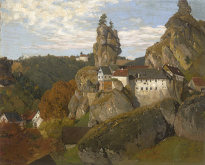Lot 6115, Auction  128, Schuster, Rudolf Heinrich, Die Felsburg Tüchersfeld in der Fränkischen Schweiz