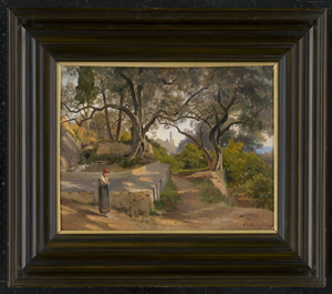 Los 6123 - Lutteroth, Ascan - Der alte Olivenbaum in Roquebrune bei Mentone - 1 - thumb