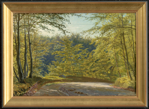 Los 6130 - Mønsted, Peder Mork - Sommerlicher Waldweg in Marselisborg  - 1 - thumb