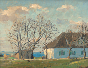 Lot 6162, Auction  128, Büchsel, Elisabeth, Bauernkaten auf Hiddensee