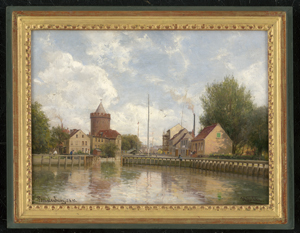 Los 6169 - Eschke, Hermann - Ansicht von Brandenburg an der Havel mit Blick auf den Steintorturm - 1 - thumb